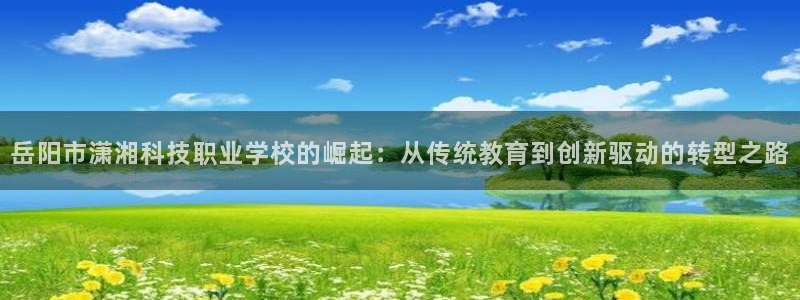 岳阳市潇湘科技职业学校的崛起：从传统教育到创新驱动的转型之路