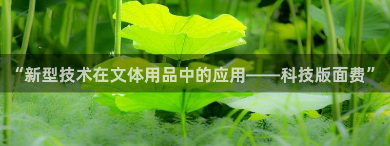 “新型技术在文体用品中的应用——科技版面费”