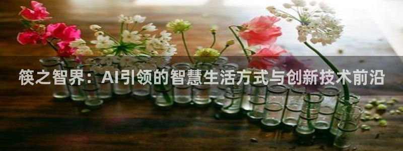筷之智界：AI引领的智慧生活方式与创新技术前沿